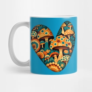 Boho-Heart-Valentine vintage Mug